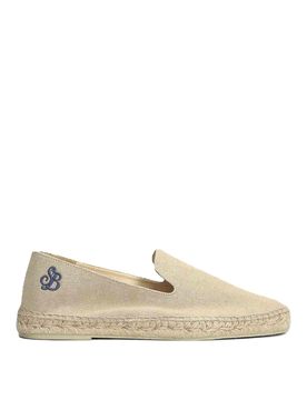 Espadrillas in legno di sandalo miro n tela