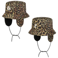 Interlock Leo Bucket Cloth Hat by - beige-black - Herren - Size: L (58-59 cm)