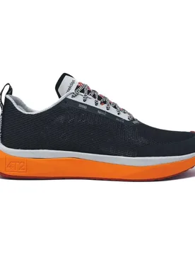 Weekdays Running Shoes Anthracite / Mid Grey UK 6 Men,Women - 4t2 - FashionsVida