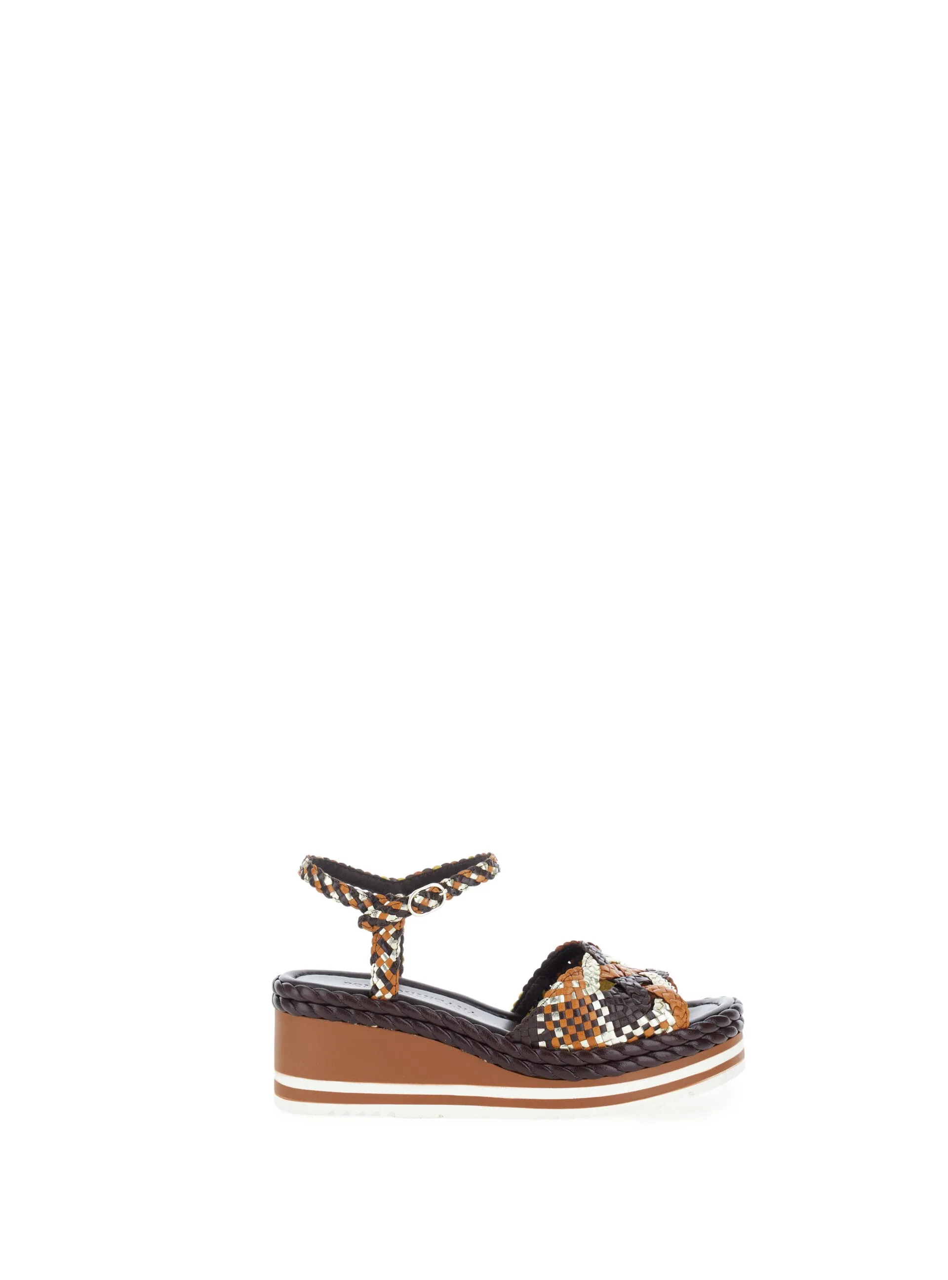 Sandali con plateau MARRONE 39 - Pons Quintana - FashionsVida