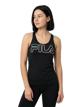 T-shirt Sans Manches Aisha Black / Bright White XL