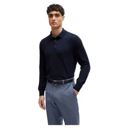 Polo à Manches Longues Gemello Dark Blue S
