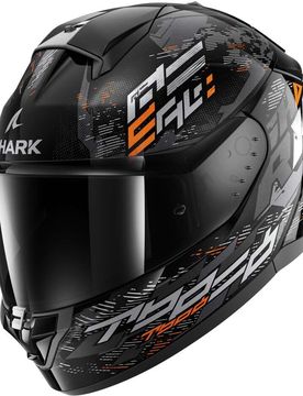Casco Moto Integrale RIDILL 2 MOLOKAI Nero Silver Aran taglia XL