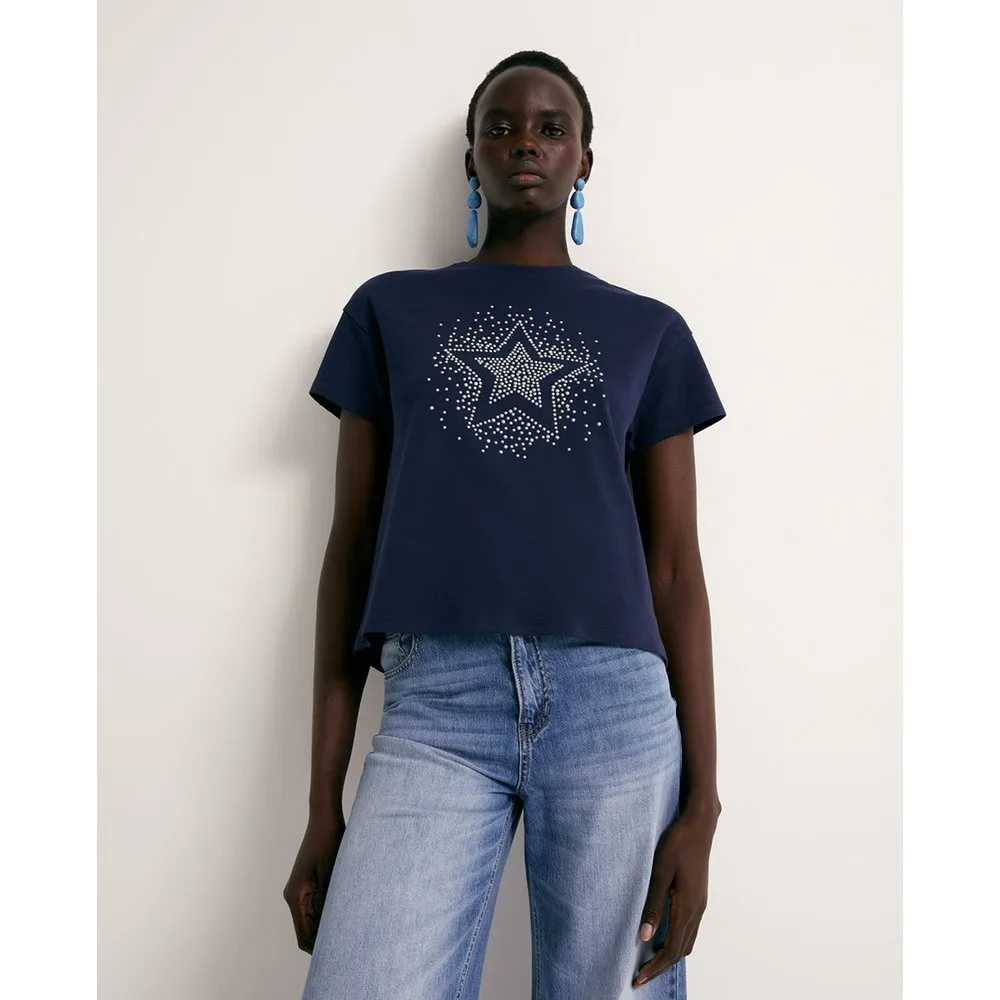Sfera - Camiseta perlas delantero - Sfera - FashionsVida