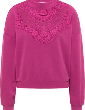 IZIA Jersey rosa / rosa oscuro