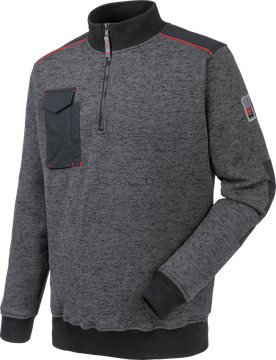 Pull de travail Perseus gris chiné Gris foncé L