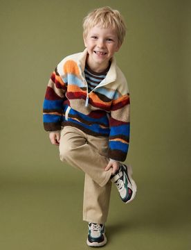 Sneakers con Velcro e Rete - multicolor