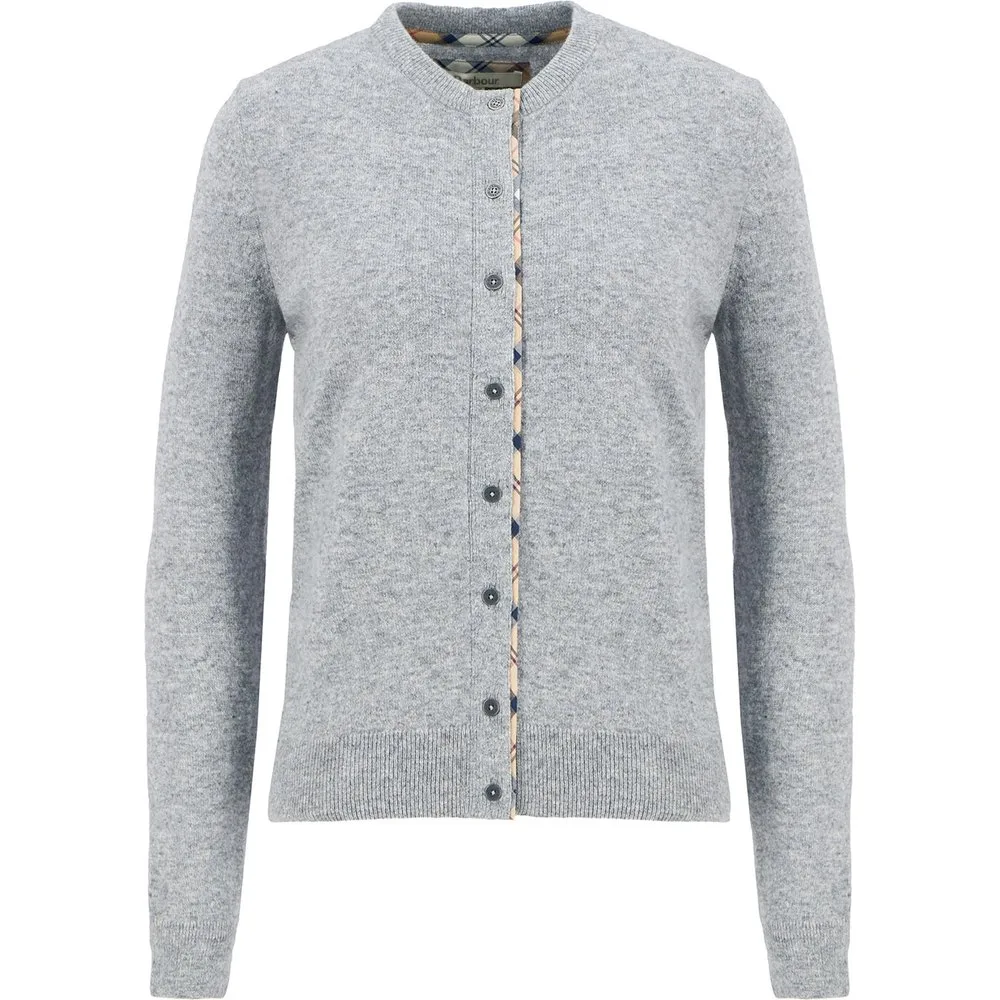 Cárdigan de mujer de punto fino y cierre de botones - Barbour - FashionsVida