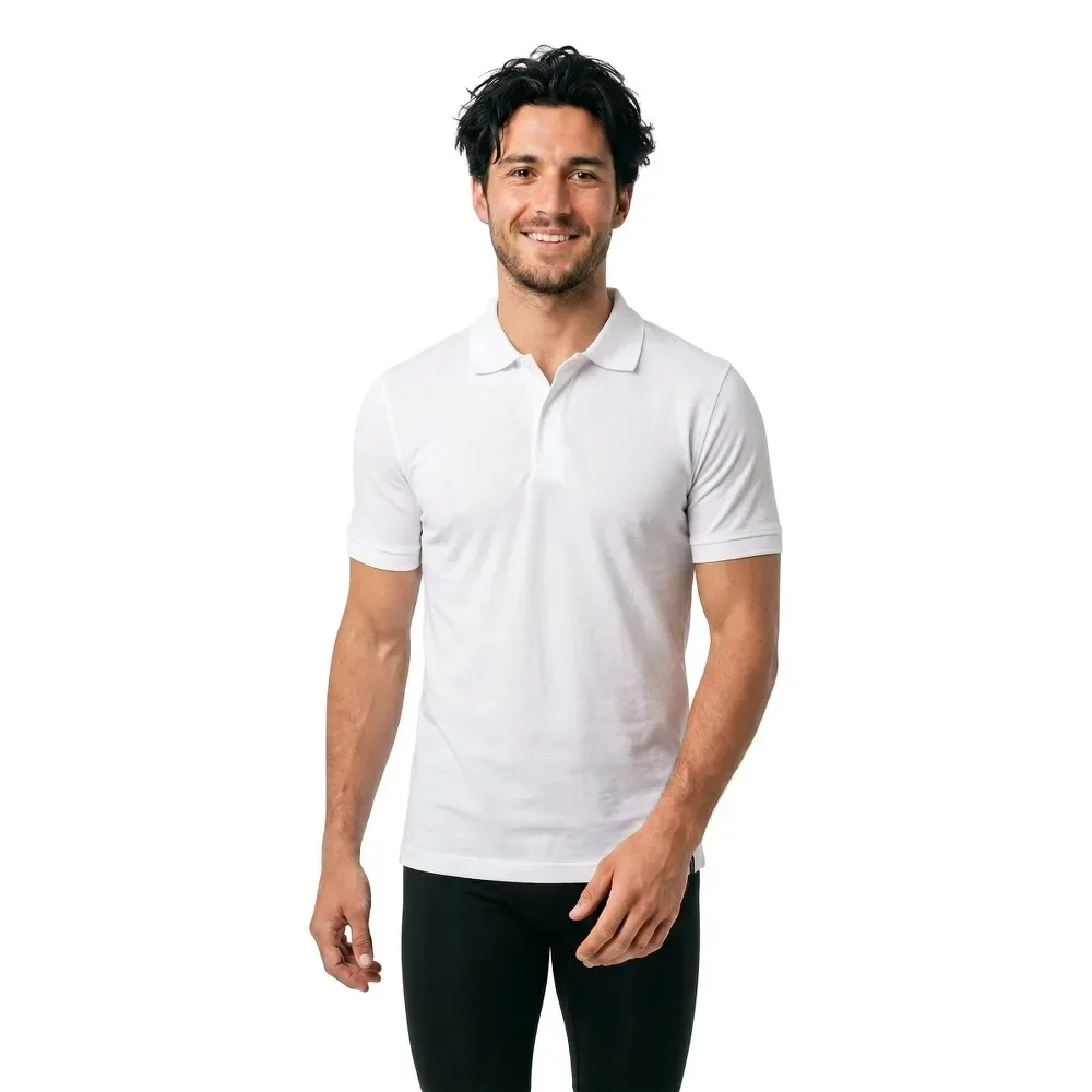 Polo à Manches Courtes Crossover 20183 White XS - MASCOT - FashionsVida
