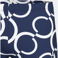 Boxer de baño estampado geométrico