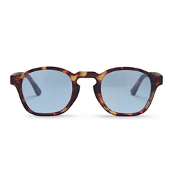 Gee Recycled Sunglasses - Turtle Brown/Light Blue