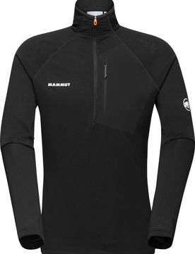 Leichte Fleecejacke mit Reißverschluss – Herren – Aenergy Light ML Half Zip Pull Men Black Aenergy Light ML Half Zip Pull Men