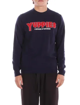Uomo maglia her0005 03429i 61 heron light yuppies blu - MC2 SAINT BARTH - FashionsVida