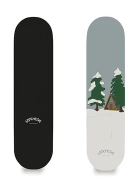 Planche De Skateboard 7.75´´ X 31´´ X 13.8´´ Wb Cabin Winter One Size unisex - Sancheski - FashionsVida