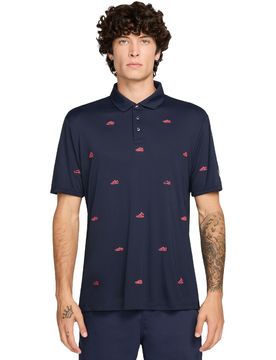 Golf Polo Par Dri-FIT Golf, navy/pink s