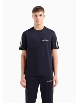 Para hombre. 8NZTSGZJ9AZ1510 Camiseta de corte estándar (L), Casual, Algodón, Manga corta