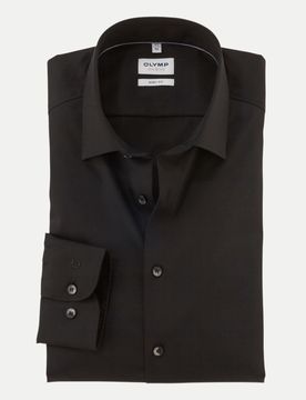 Body-Fit Hemd Level Five Schwarz 41