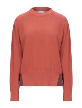 Pullover Damen Rostrot M Damen