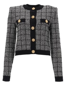 BALMAIN Light Tweed Cardigan