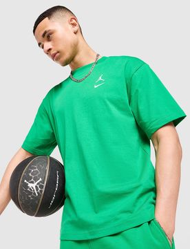 Mens Maglia Jumpman Swoosh - Verde, verde verde Uomo taglia S