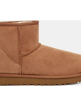 Botas Classic Mini II de mujer en ante con forro interior de pelo - Ugg - FashionsVida