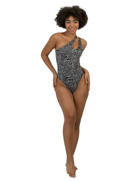 Maillot De Bain Eco Fortaleza Zebra 735 White S - Nebbia - FashionsVida