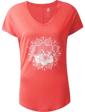 Dare2b Serene Damen T-Shirt, rot 38
