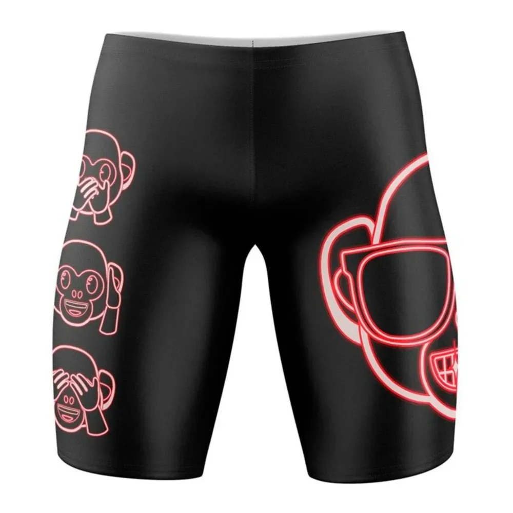 Emoji Monkey Neon Jammer Multicolour M Men - OTSO - FashionsVida