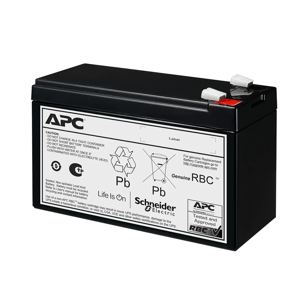 Batterie Ups rbc176 Black One Size unisex - APC - FashionsVida