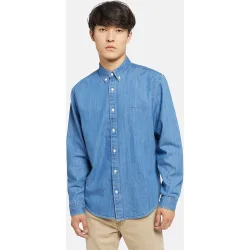 Camisa vaquera de algodón de hombre relaxed