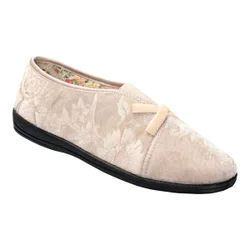 Hausschuh "Belinda" beige 38 Damen