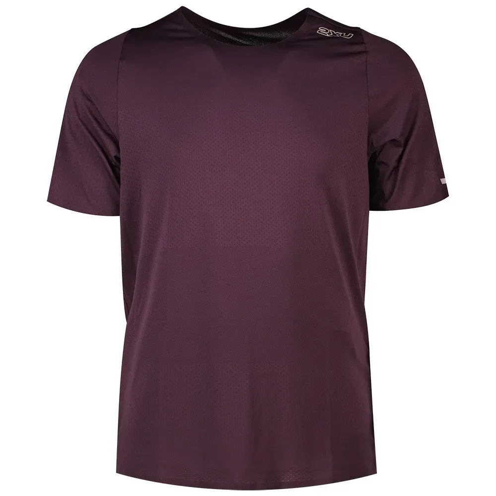 T-shirt à Manches Courtes Light Speed Tech Hortensia / Dusk Reflective M - 2XU - FashionsVida