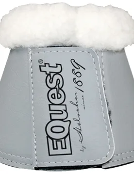 EQuest Hufglocken mit Fell, grey M - Equest - FashionsVida