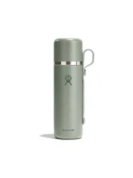 Trinkflasche Hot Flask & Cup isoliert 828ml oliva