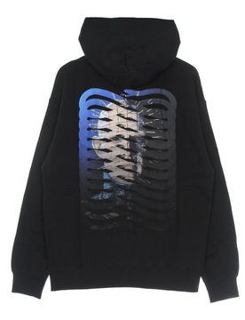 Felpa Cappuccio Uomo Ribs Icon Priest Hoodie Black