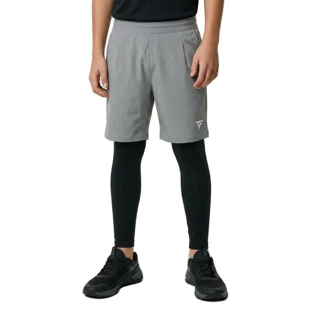 Team Shorts Silver 12-14 Years - Tecnifibre - FashionsVida