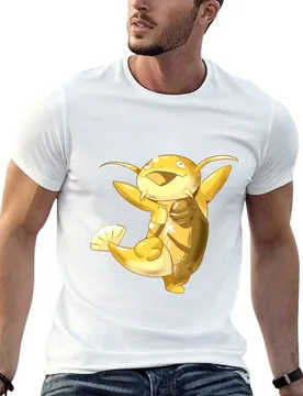The Gold Whisker T-Shirt anime t shirts for man man graphic t shirt t shirt man casual T-shirt - Aliexpress - FashionsVida