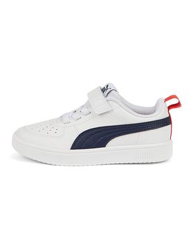 Sneakers Bianche e Blu Con Strappo Rickie AC+ PS 30