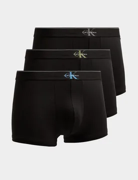Pack Mono Logo Trunks - Herren, Schwarz - male - Size: L - Calvin Klein Underwear - FashionsVida