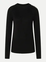 JEANS Strickpullover Kopala Schwarz XL