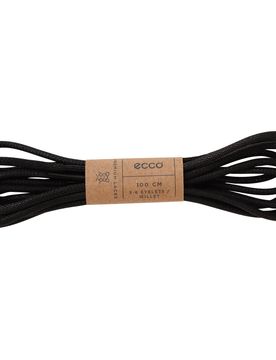 Ecco Schnürsenkel rund, schwarz