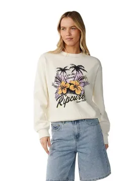Sweat-shirt Party Wave Bone XL