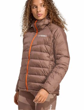 Terrex xperior climawarm down chaqueta outdoor mujer Marron (XL)