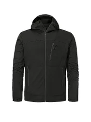 Chaqueta polar con capucha Milagle para hombre negro 50