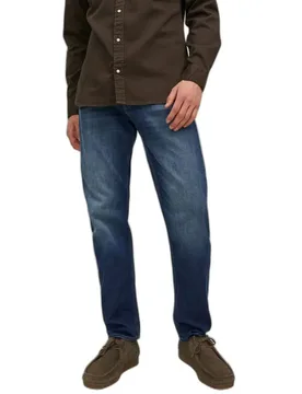 Jean Mike Wood Jos 481 Blue Denim 33 Homme - Jack & jones - FashionsVida