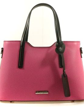 Desiderata Borsa a mano e tracolla Fuxia+Nero
