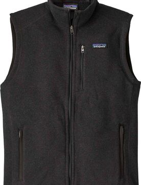 Ärmelloses Fleece M's Better Sweater Vest Black für Herren Größe S schwarz