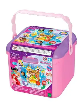 Cubo Della Creatività Principesse Con Più Di 2.500 Perline Disney 16.50x16x1 Cm