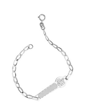 Bracciale Bimbi Oro Bianco GL102297