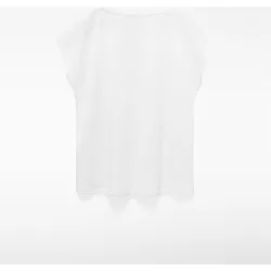 Camiseta de mujer recta en pyratex® algodón español